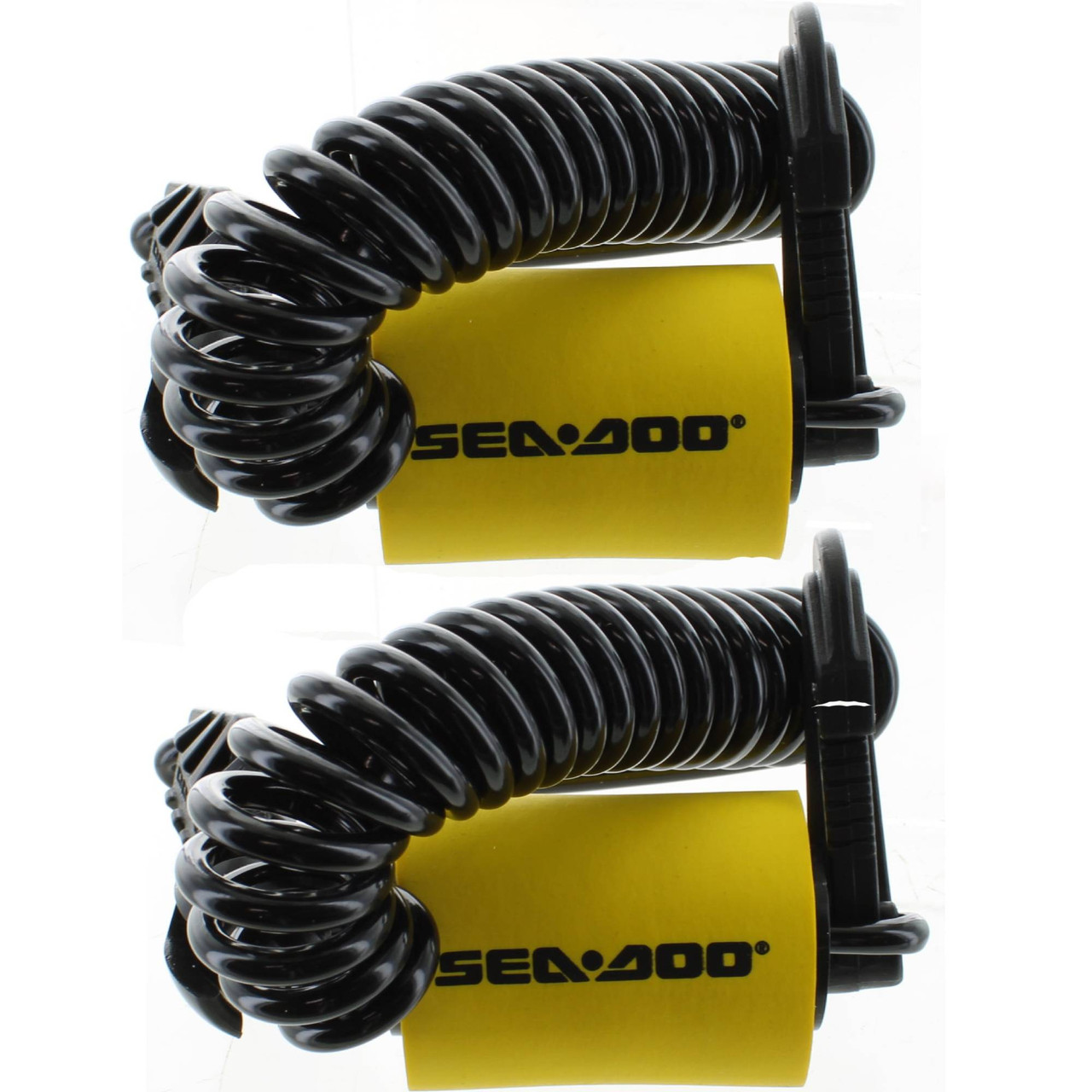 Sea-Doo New OEM 2/PK Safety Lanyard Key Cord & Clip, 278002843, 278003410