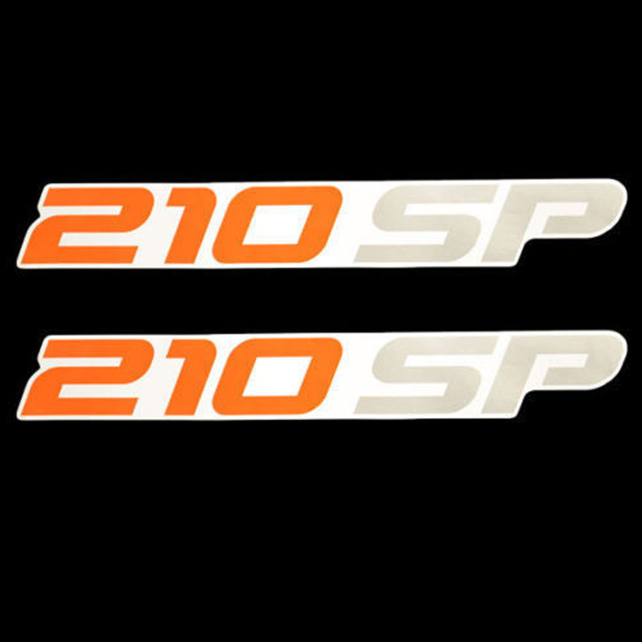 Sea-Doo New OEM Sport Boat 210 SP Decal Orange / Gray 15 1/2 X 2 1/4 Inch Pair