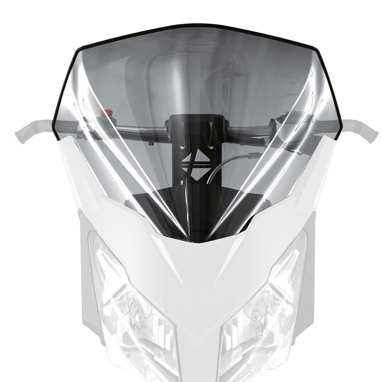 Ski-Doo New OEM REV XM XS High Windshield 18 Inch In Length, 517305006 860200928