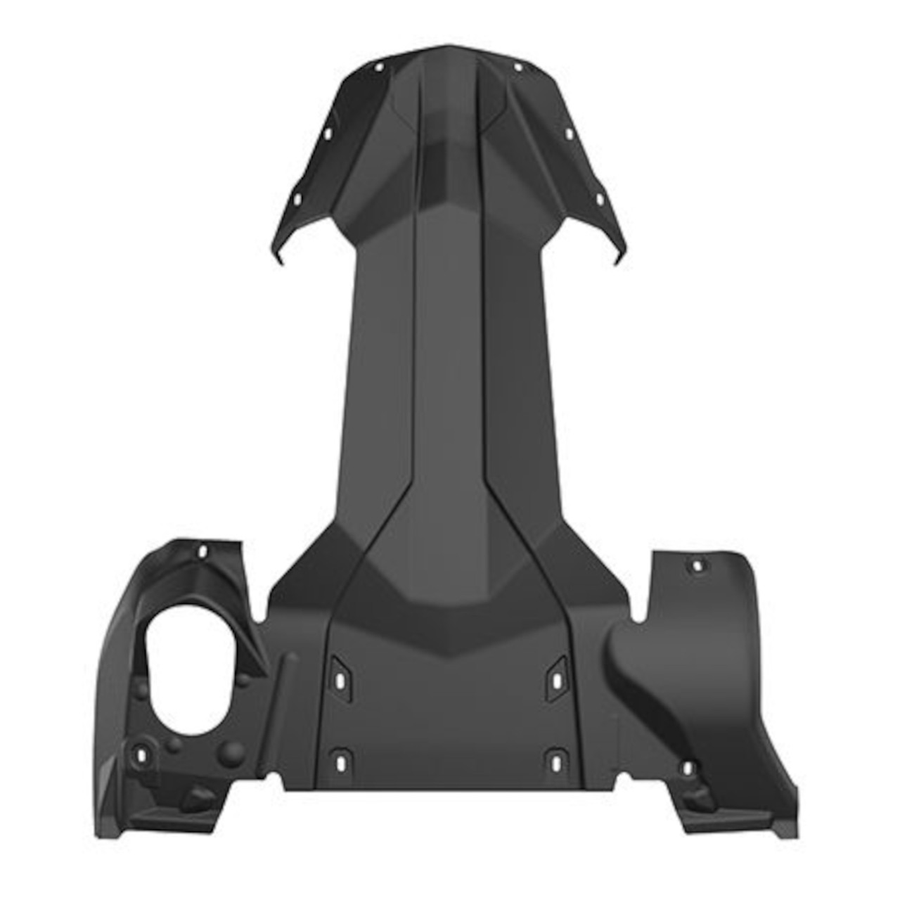 Ski-Doo New OEM Skid Plate, Black, 860202417