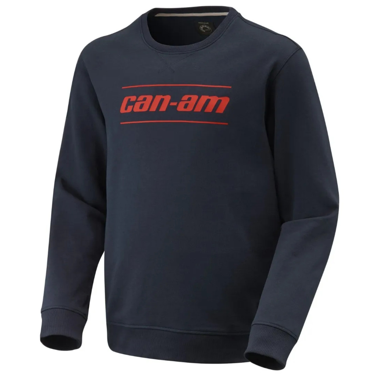 Can-Am New OEM Men's Medium Navy Signature Crew Fleece, 4546320689