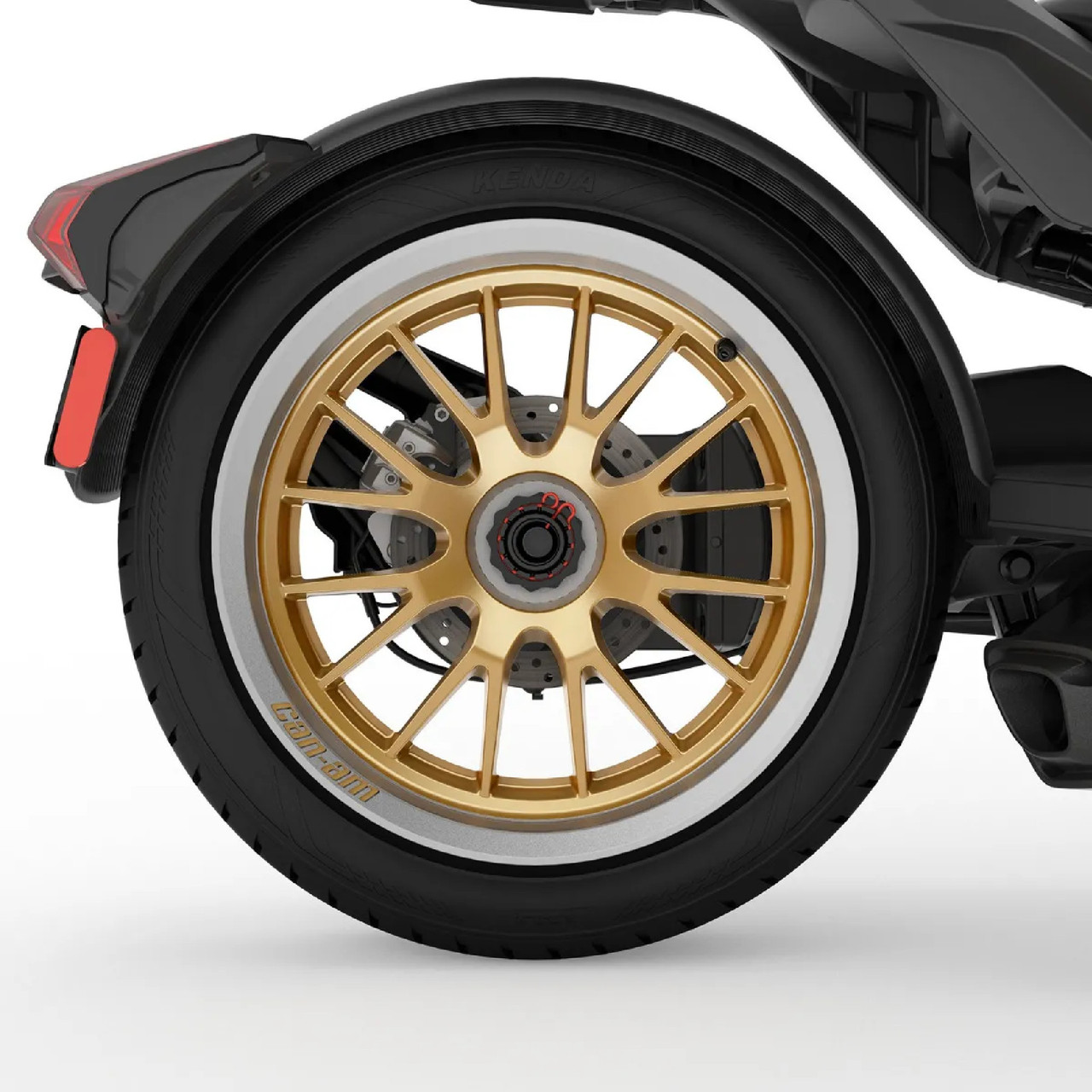 Can-Am New OEM, Aluminum Machined and Tinted Circuit Rear Wheel, 219401160