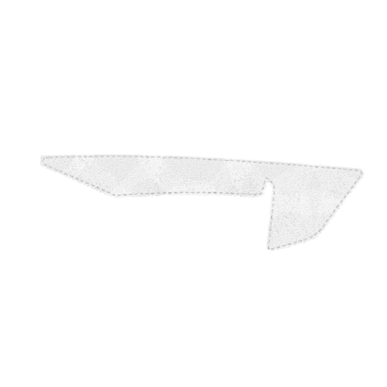 Ski-Doo New OEM Renegade Sunburst Yellow Hood Decal, 516010430