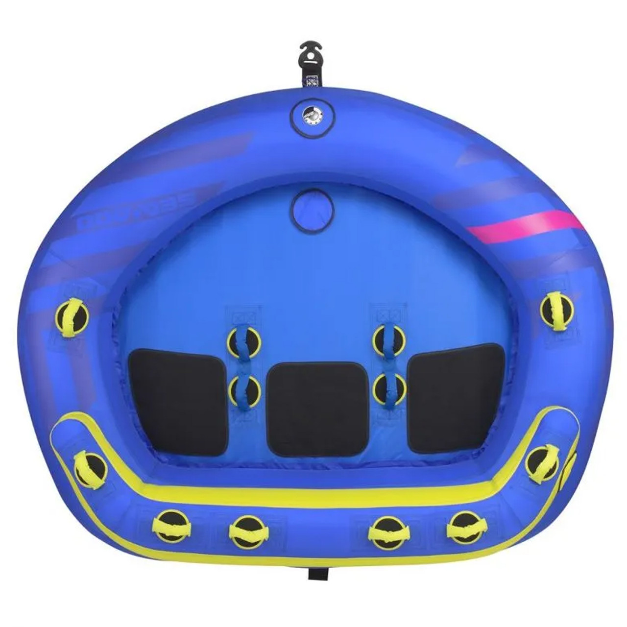 Sea-Doo New OEM, Branded 70" x 87" Three-Person Two-Way Sit-In Tube, B107100000
