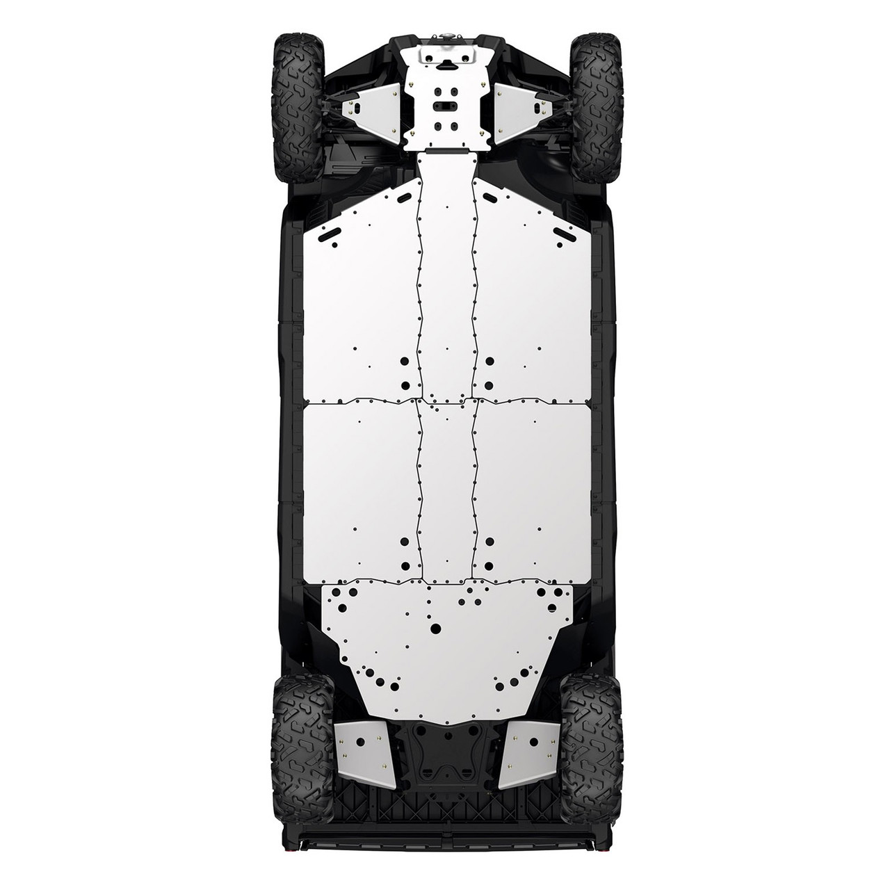 Can-Am New OEM, Defender MAX Aluminum Central Skid Plate 4.5 mm thick, 715003467