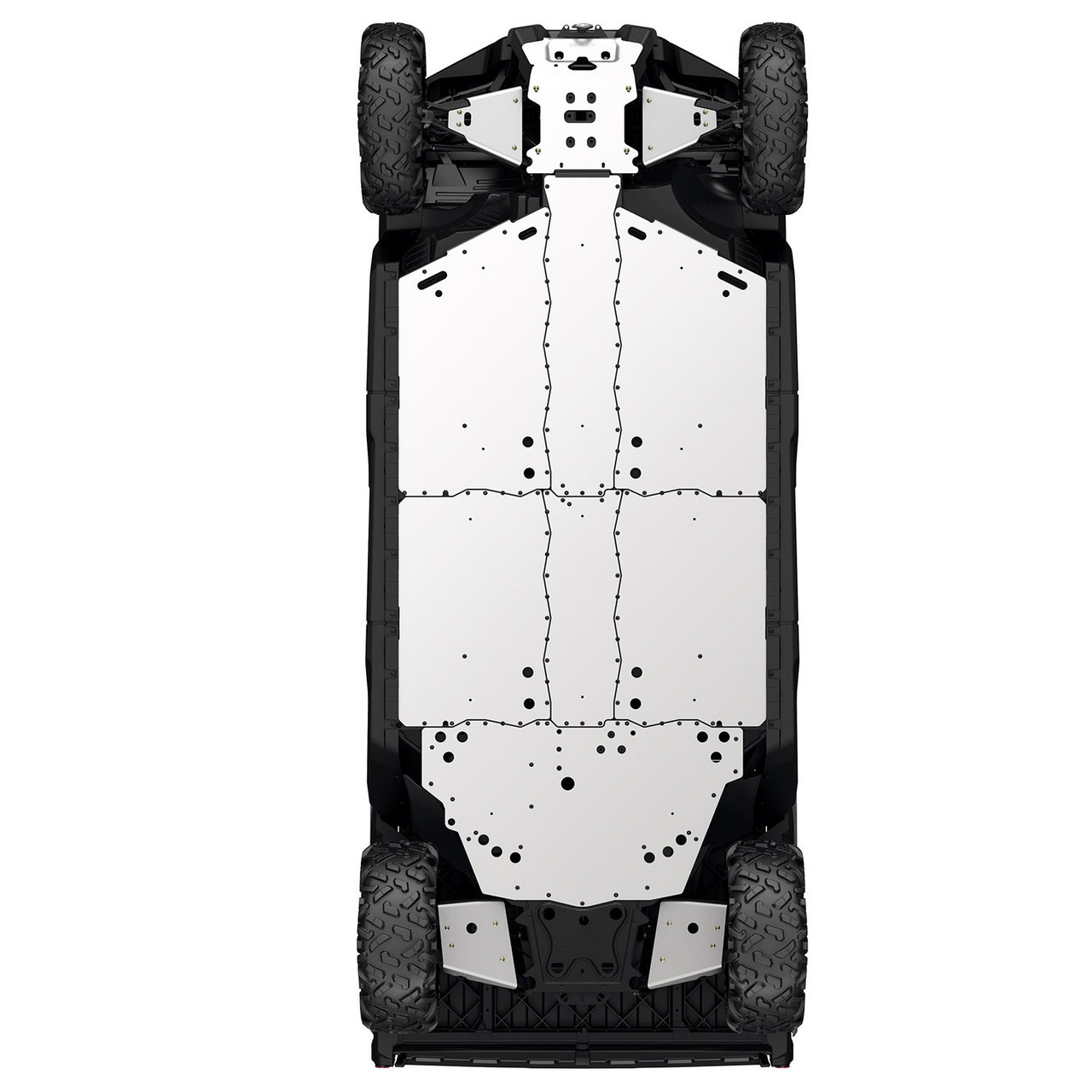 Can-Am New OEM, Defender Aluminum Front Skid Plate (4.5 mm Thick), 715002447