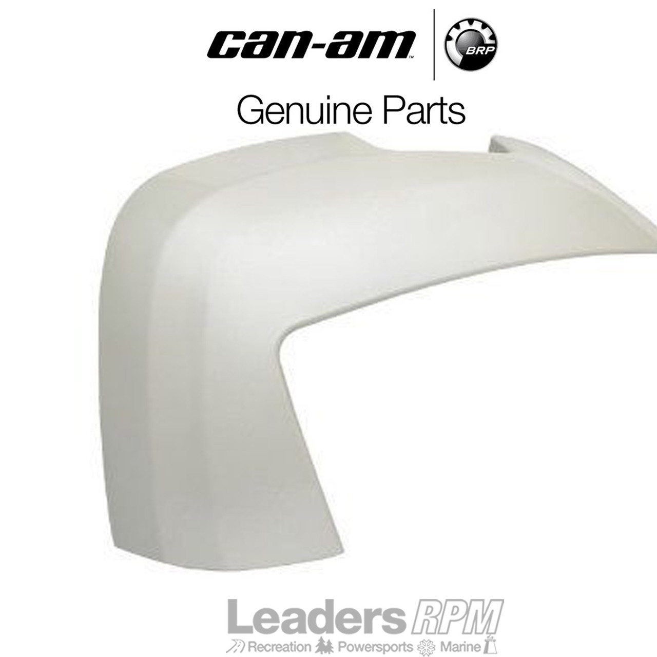 Can-Am New OEM Spyder RS ST Vegas White Pearl Saddlebag Panel Kit, 219400222