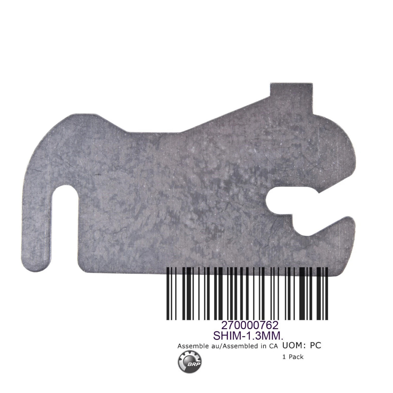 Sea-Doo OEM, Shim 1.3mm, Base Cruise Fish GTI GTX RXT Sport, 270000762