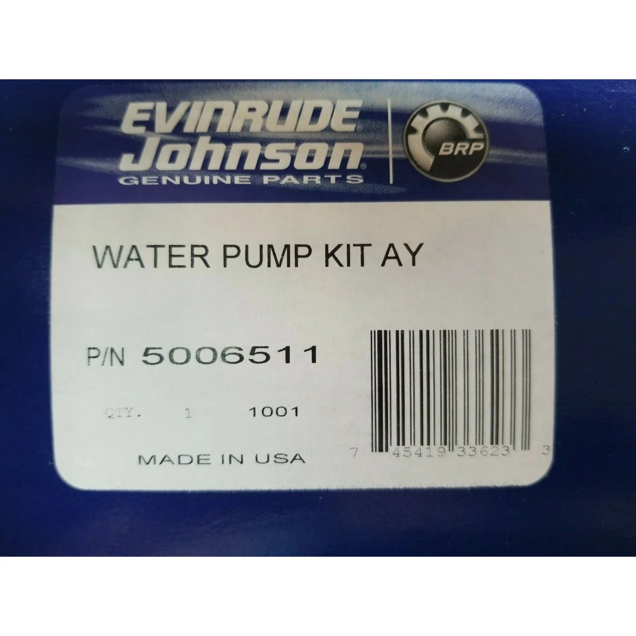 Johnson Evinrude BRP OEM 40/50/60 ETEC Water Pump Kit, 0769098 5006511