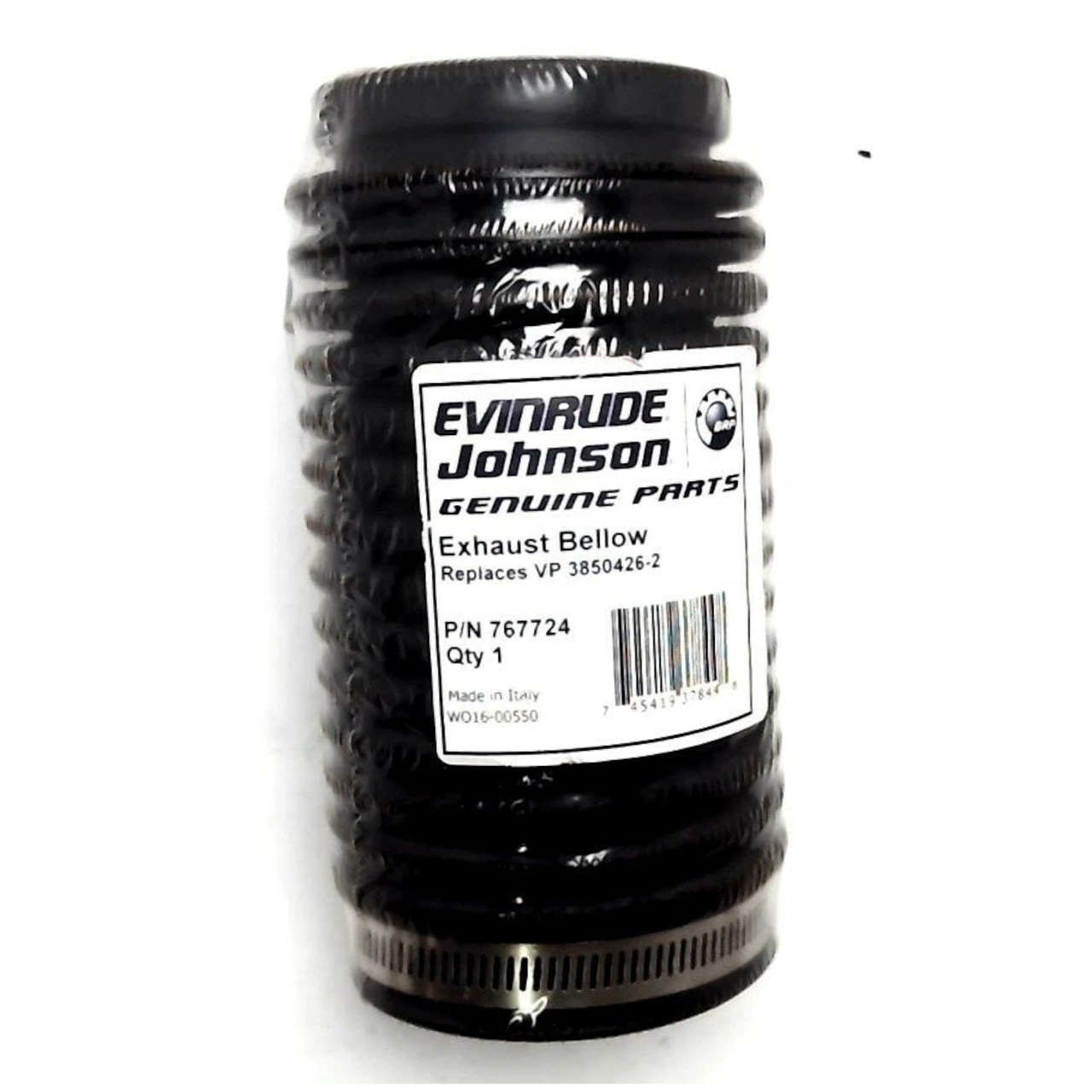 Johnson Evinrude OMC OEM Cobra SX Sterndrive Exhaust Bellow, 0767724