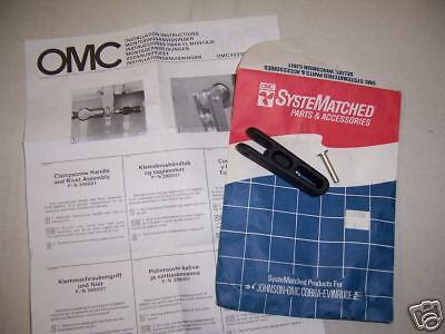 Johnson/Evinrude/OMC New OEM Transom Clamp Screw & Handle 398001; 0398001