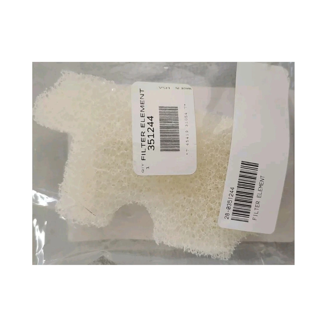 Johnson Evinrude OMC OEM Muffler Filter Element 60-90HP 2004-2012, 0351244
