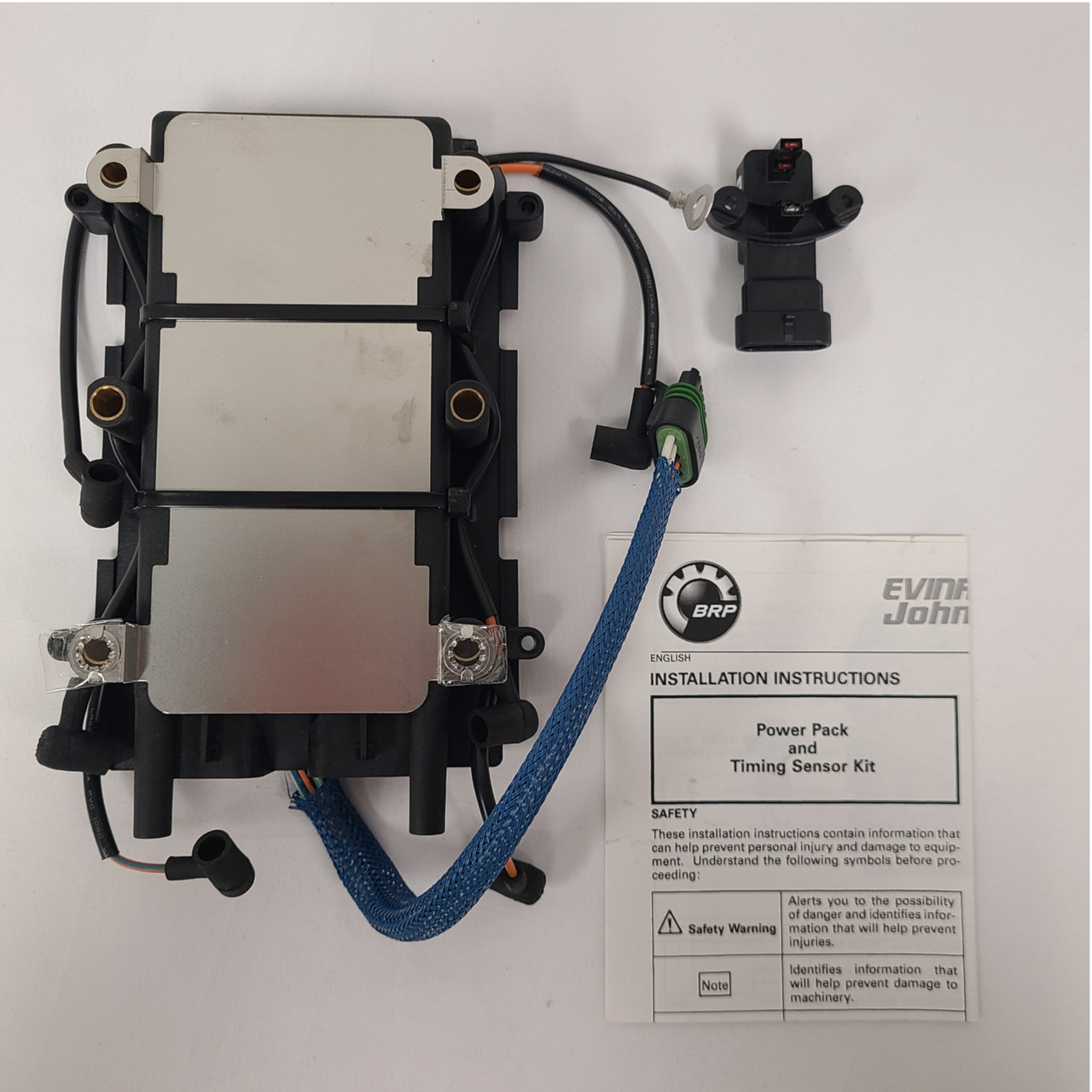 Johnson Evinrude OMC OEM Power Pack and Timing Sensor Kit (Blue Sleeve), 0436367