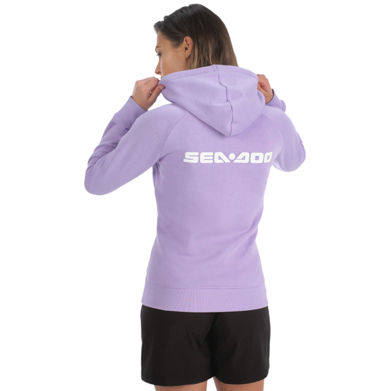 Sea-Doo New OEM, Women's Large Cotton-Polyester Pullover Hoodie, 4546790925