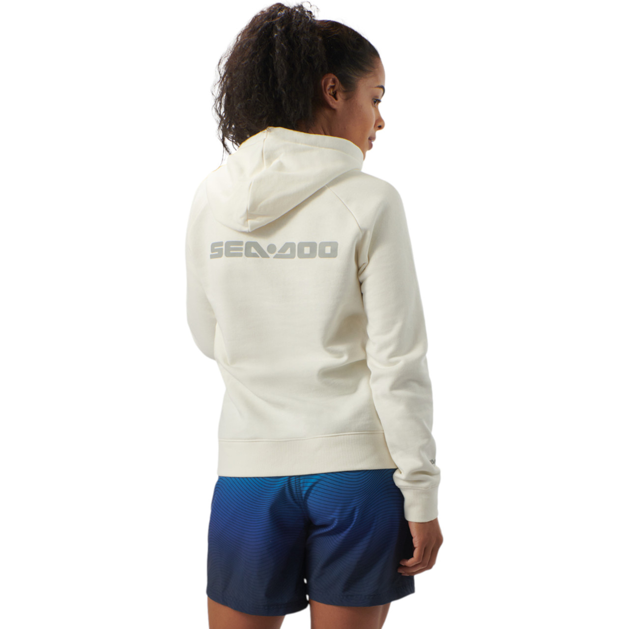 Sea-Doo New OEM, Women's Medium Cotton-Polyester Pullover Hoodie, 4546790601