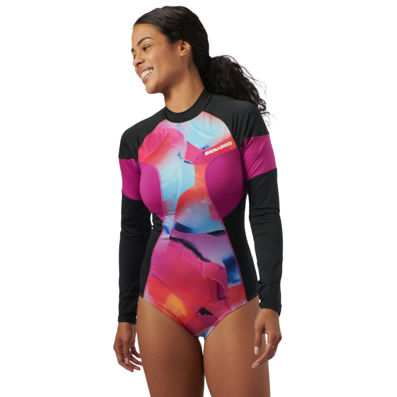 Sea-Doo New OEM, Women's Large One-Piece-Suit Rashguard, 4546720941