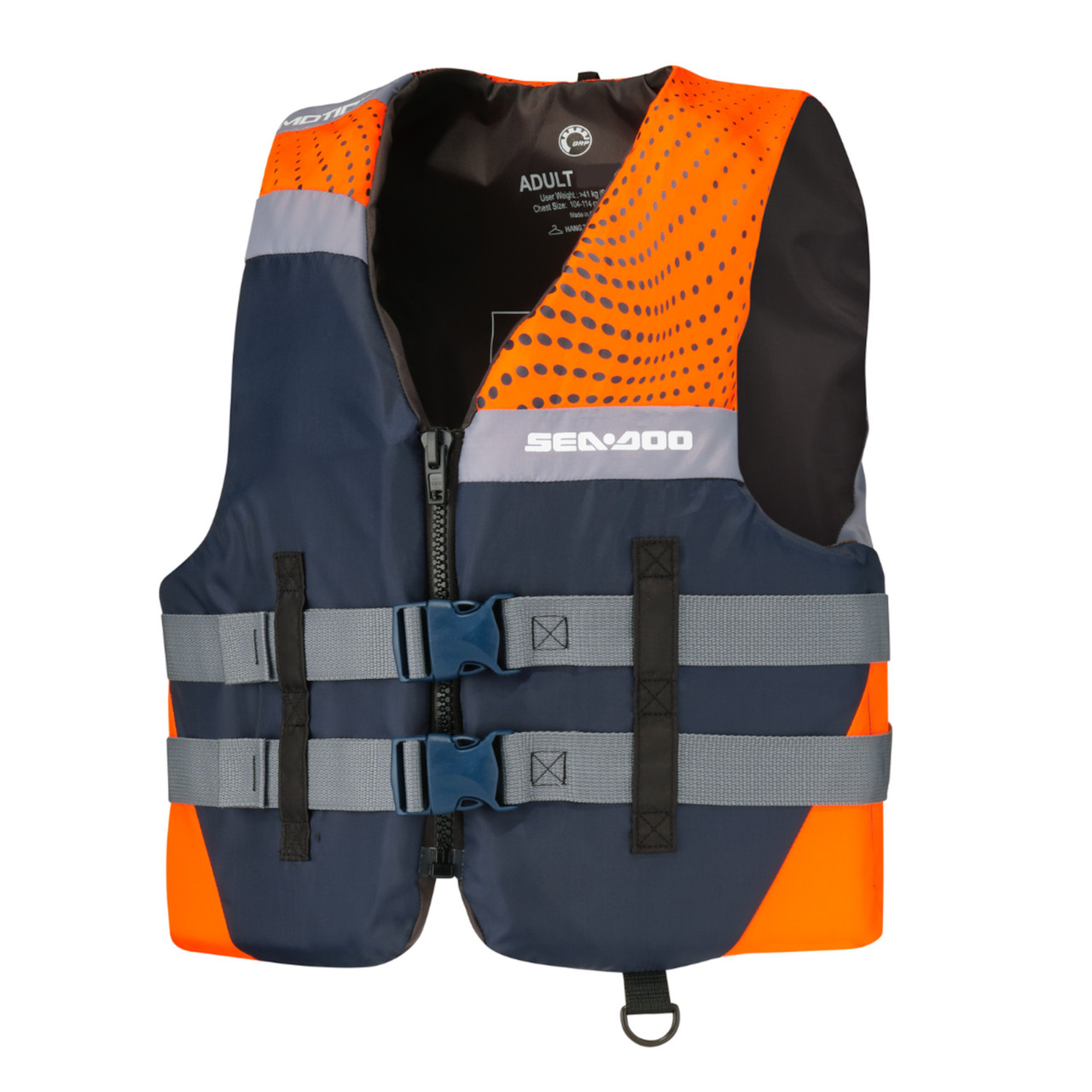 Sea-Doo New OEM, 3XL Lightweight Nylon Motion PFD/Life Jacket, 2859761689