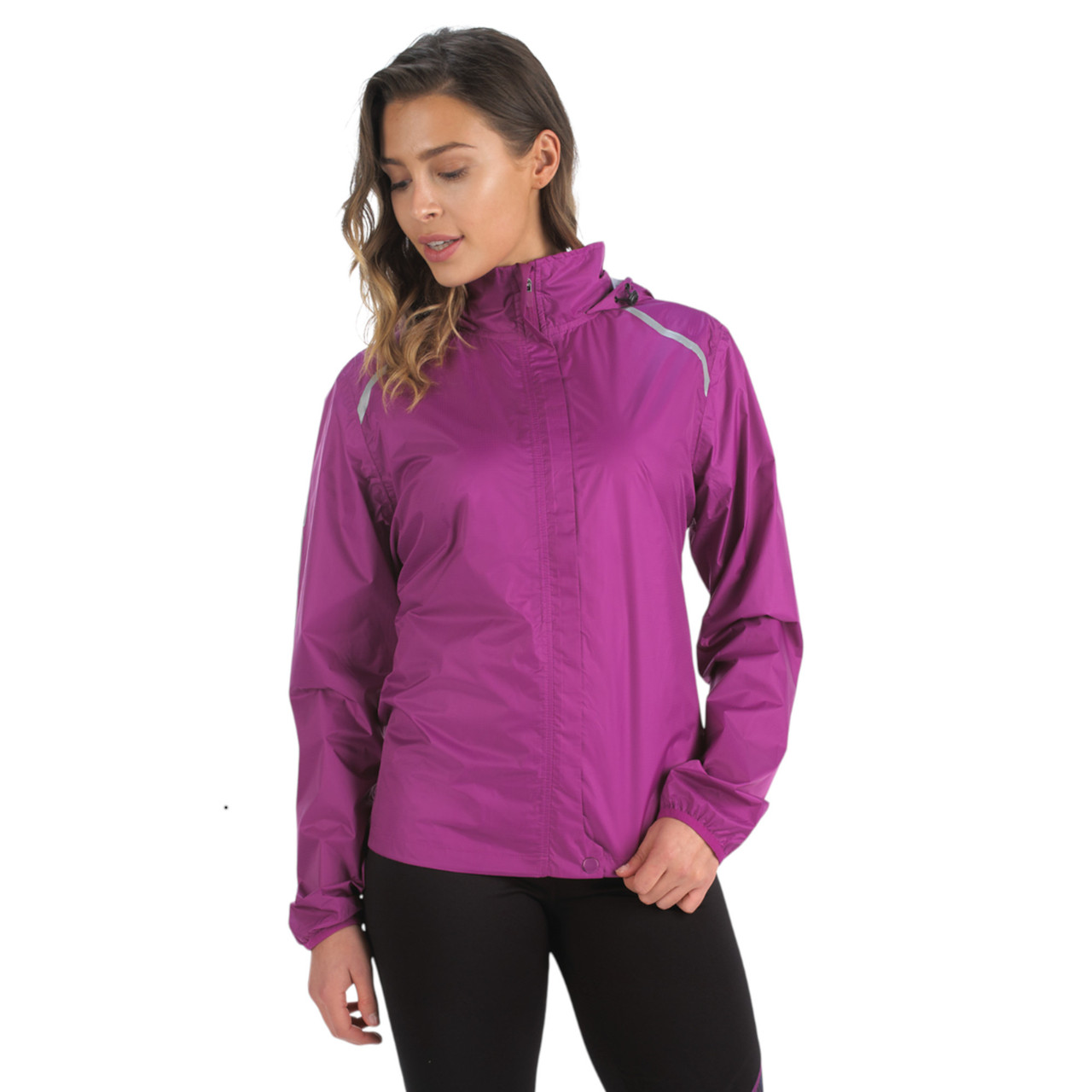 Women's Running Windproof Jacket Wind Breath - khaki