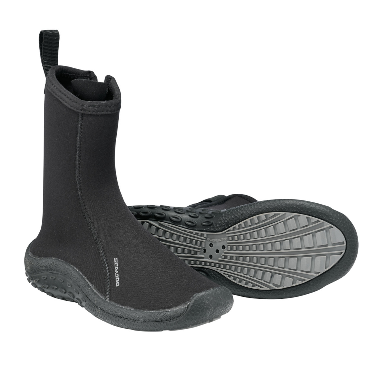 Sea-Doo New OEM, Unisex Onesize Ankle Guarding Neoprene Boots, 4442622590