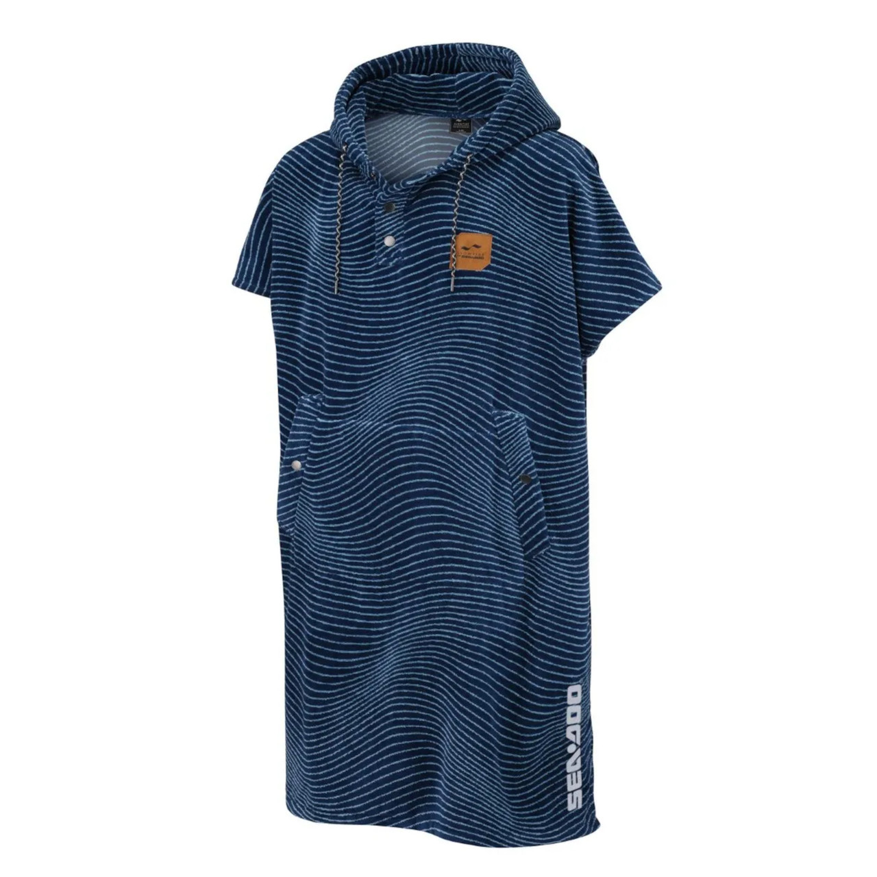 Sea-Doo New OEM, Unisex L/XL Ripples Warm Changing Poncho By Slowtide B107437389