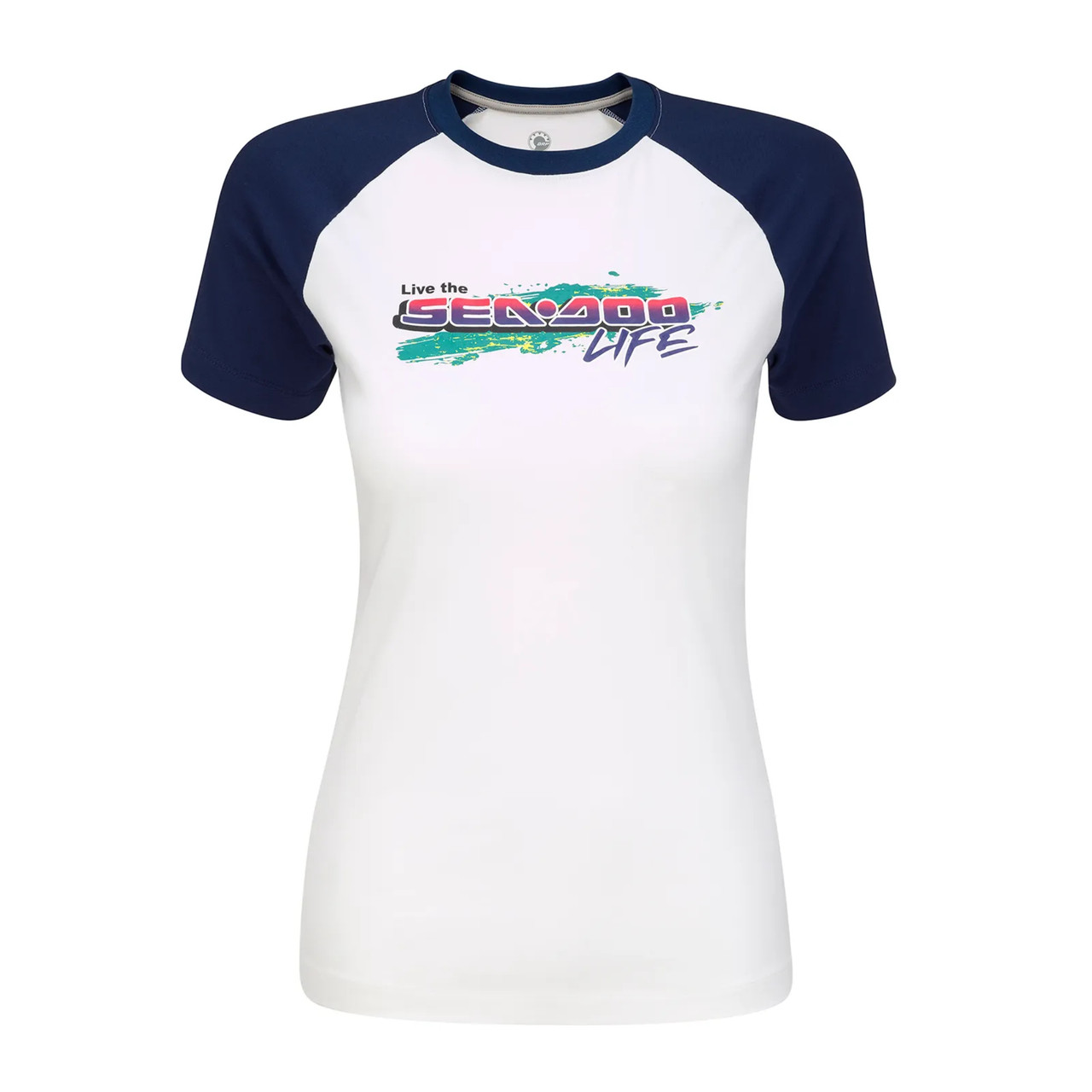 Sea-Doo New OEM Women's Large Retro T-Shirt, 4544680989
