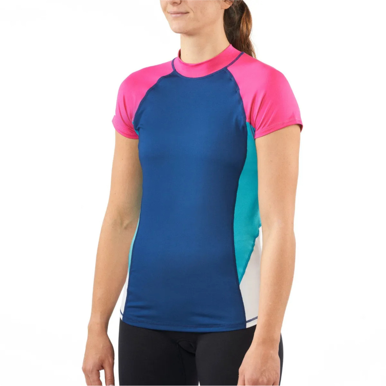 Sea-Doo New OEM Women's Large Short Sleeve Rashguard Beach, 4544610989