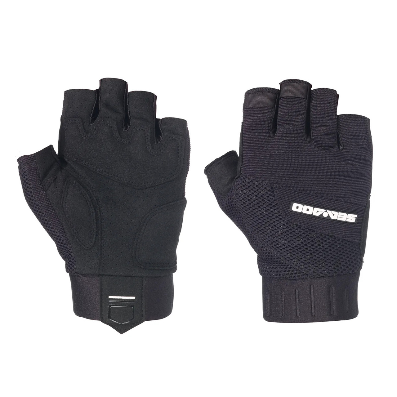 Sea-Doo New OEM, Unisex Extra Small Stretch Choppy Shorty Gloves, 4463330290
