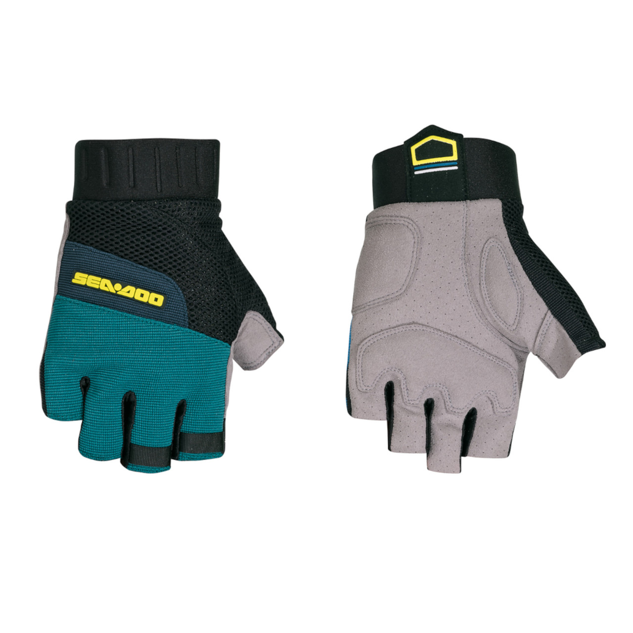 Sea-Doo New OEM, Unisex Small Stretch Choppy Shorty Gloves, 4463330474