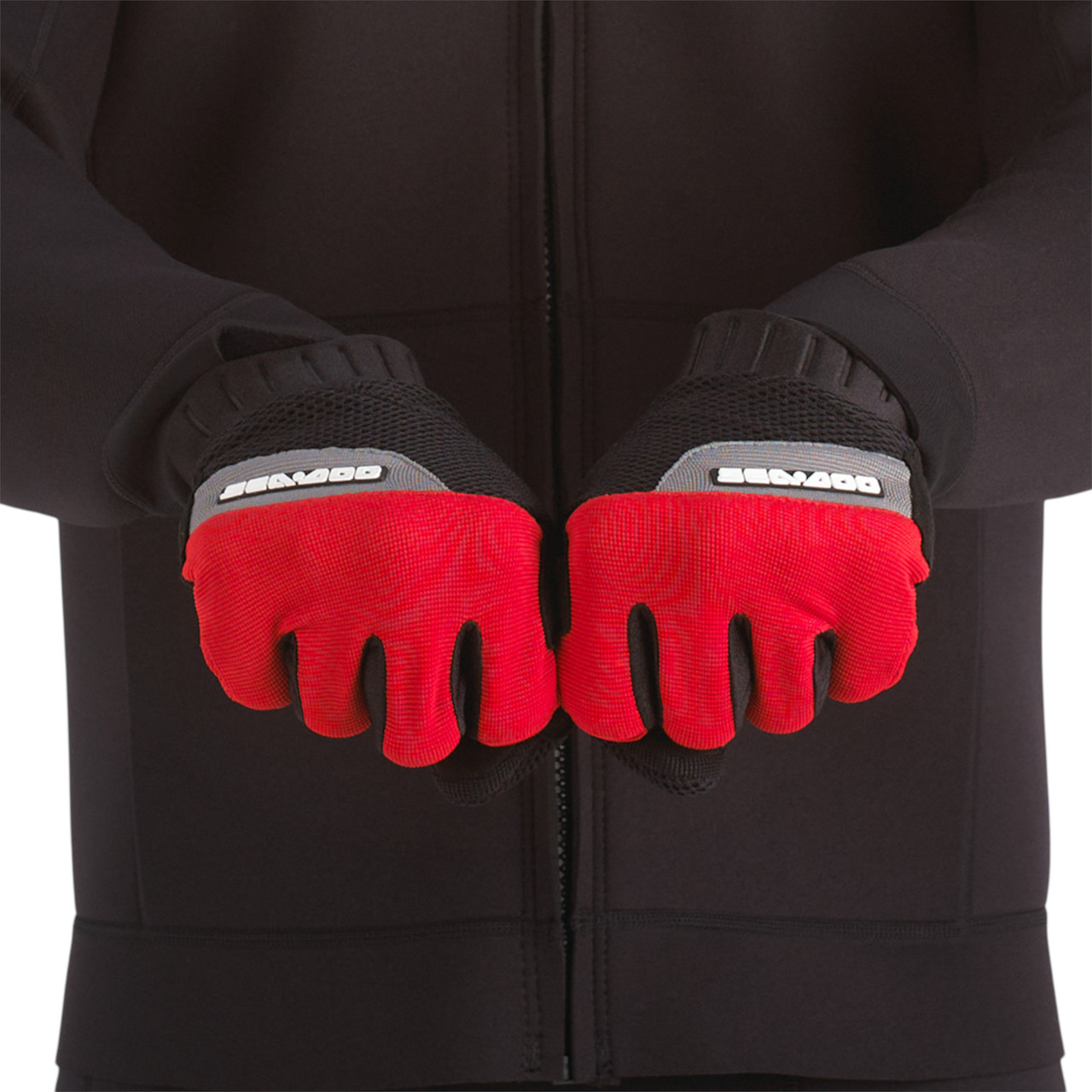 Sea-Doo New OEM, Unisex Medium Stretch Nylon Choppy Gloves, 4463320617