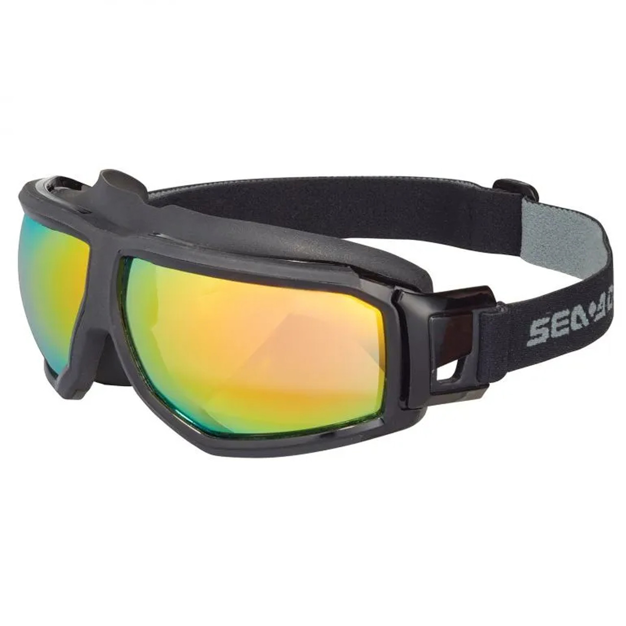 Sea-Doo New OEM, Anti-Fog Riding Goggles With Colored Chrome Lenses, 4486230012