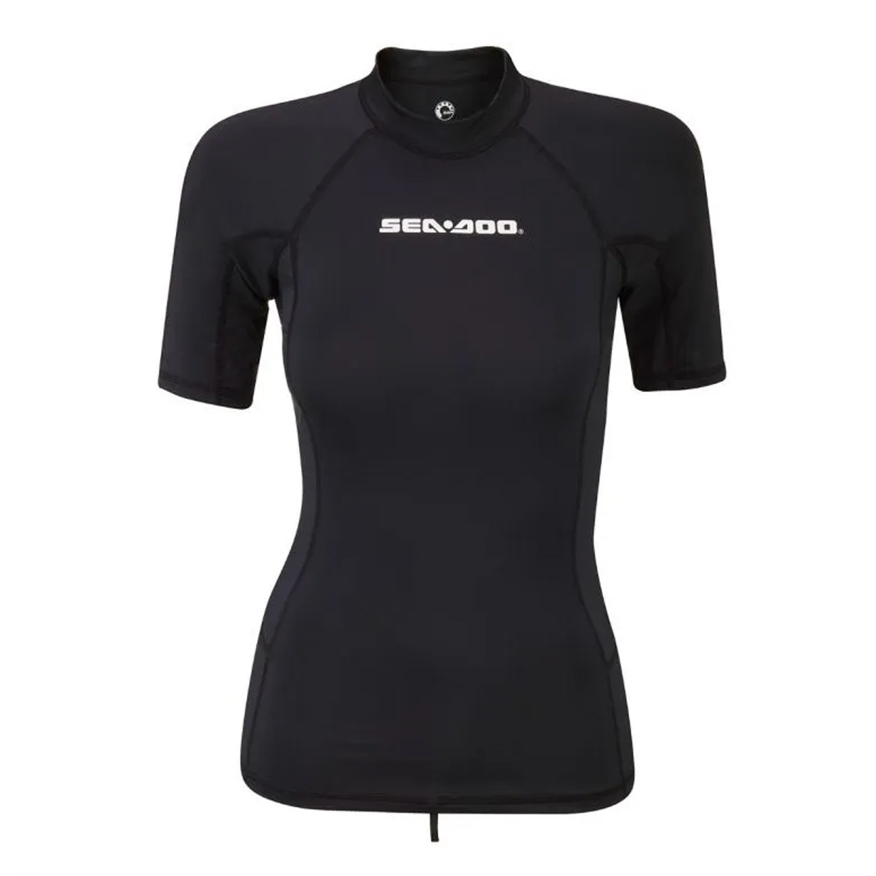 Sea-Doo New OEM, SPF 50+ UV Women's Signature Short Sleeve Rashguard, 2867951290