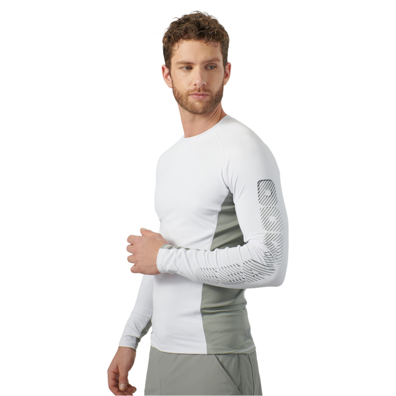 Sea-Doo New OEM, Men's Medium Long Sleeve Rashguard Performance, 4546650601