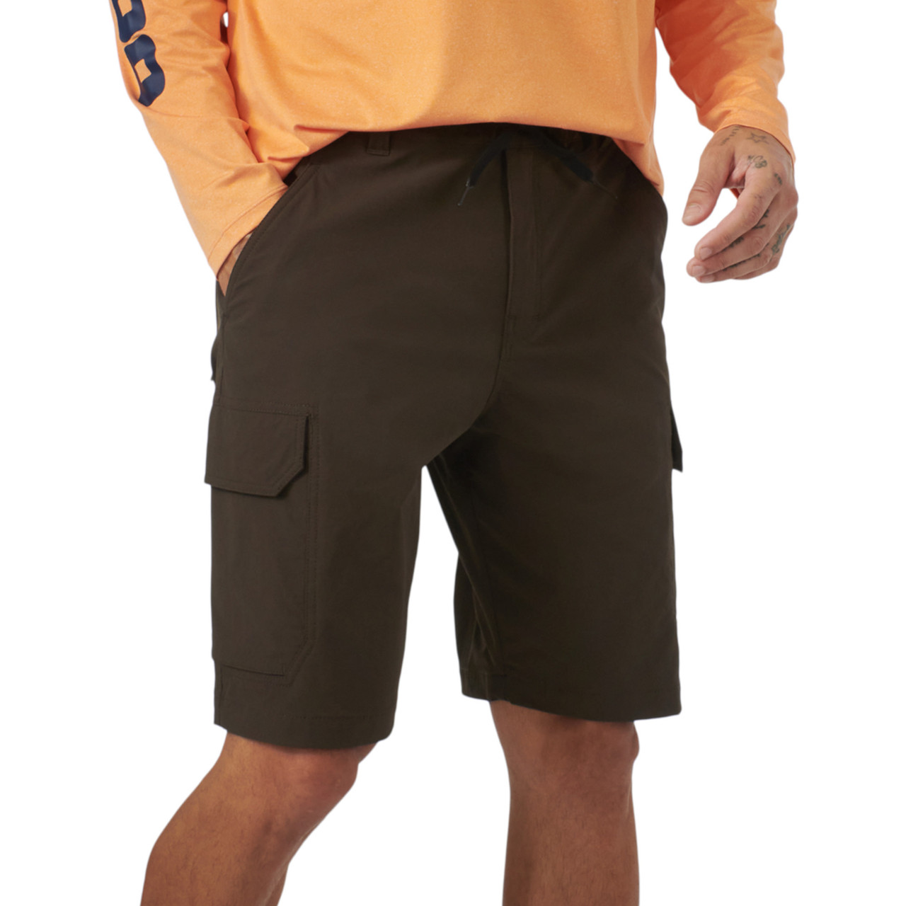 Sea-Doo New OEM, Men's Small Breathable Adventure Cargo Shorts, 4546610404