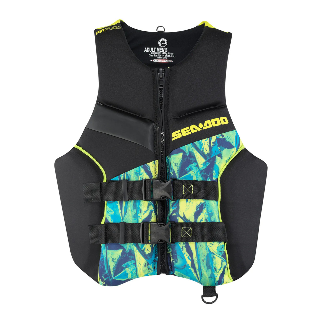 Sea-Doo New OEM Men's 2XL Airflow Refraction Edition PFD, 2859661426