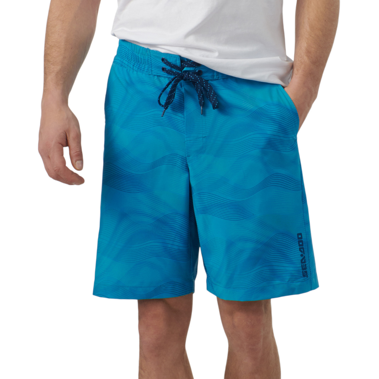 Sea-Doo New OEM, Men's Large Polyester 20" Classic Boardshort, 4546710980