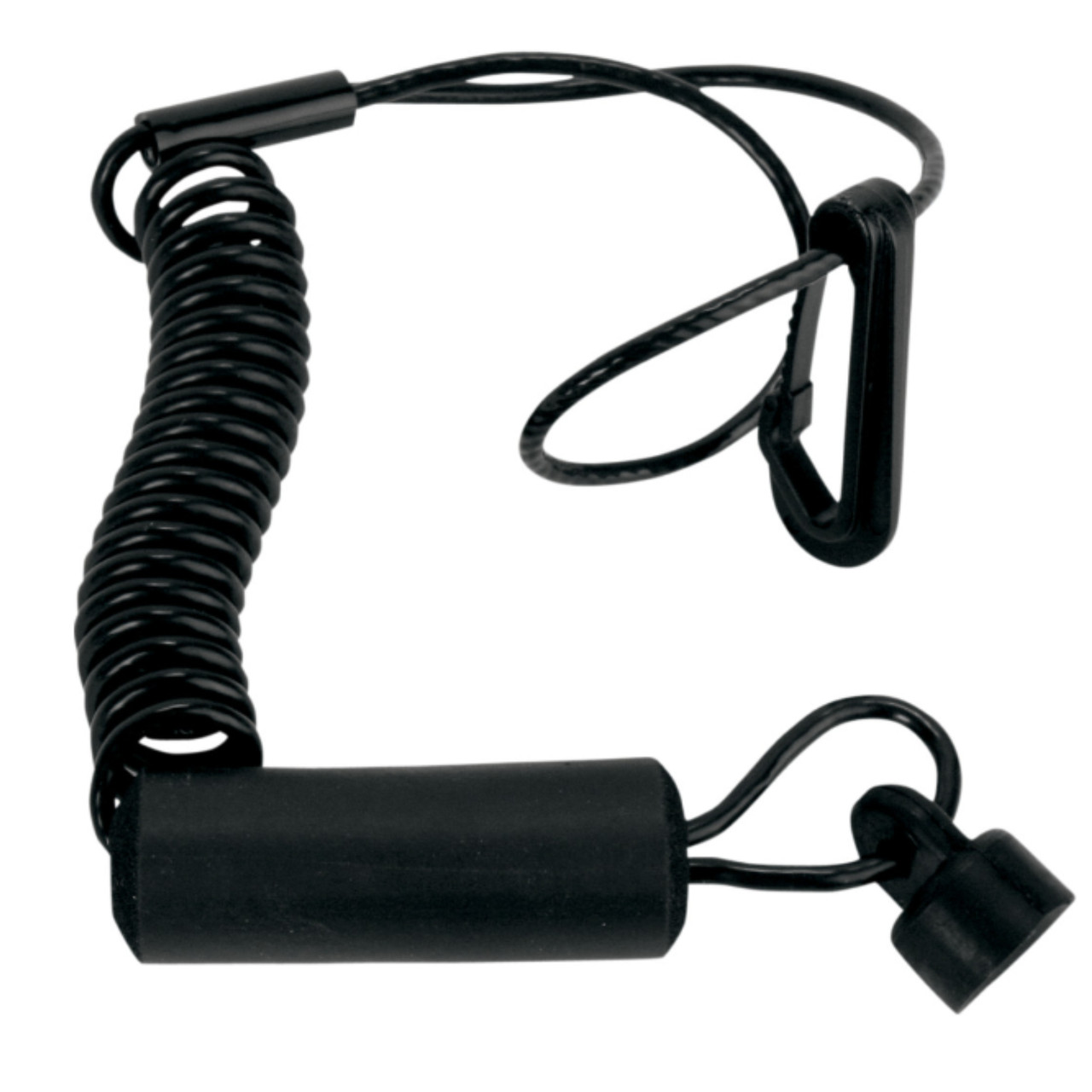 Atlantis New Black Performance Safety Lanyard, A-7459