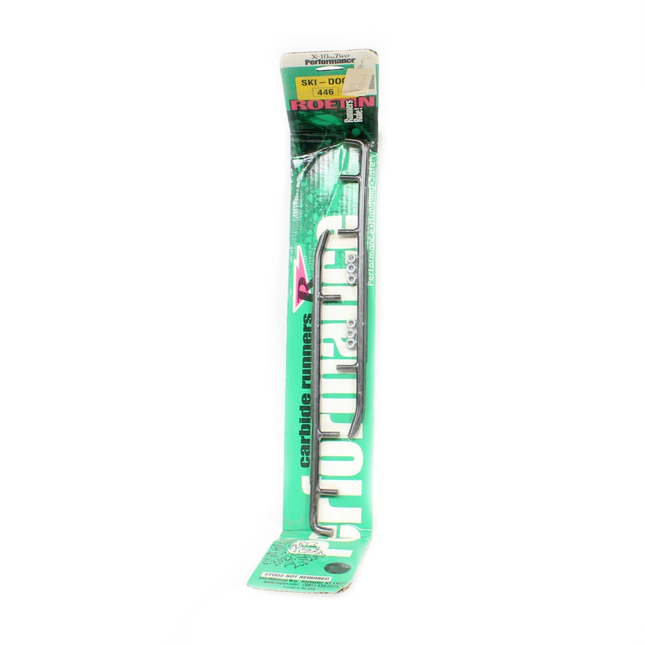 Roetin X-10 Two Performance Snowmobile Carbide Runners, 200-446