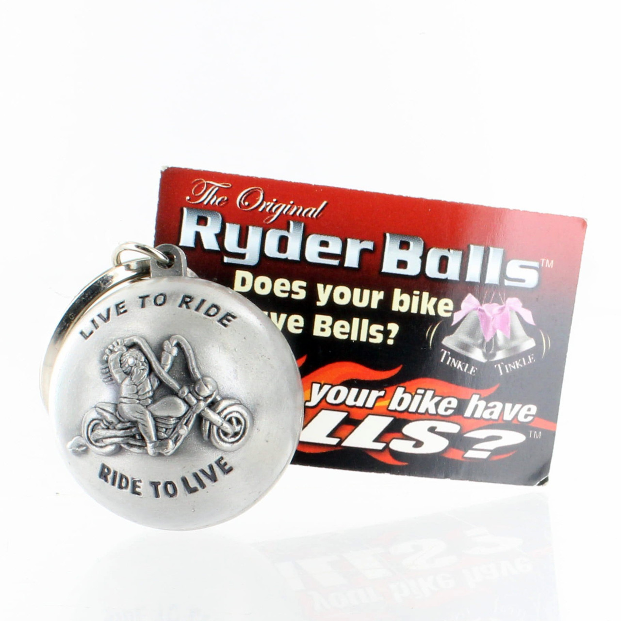 RYDER CLIPS Ryder Ball Keychain, 26-7105