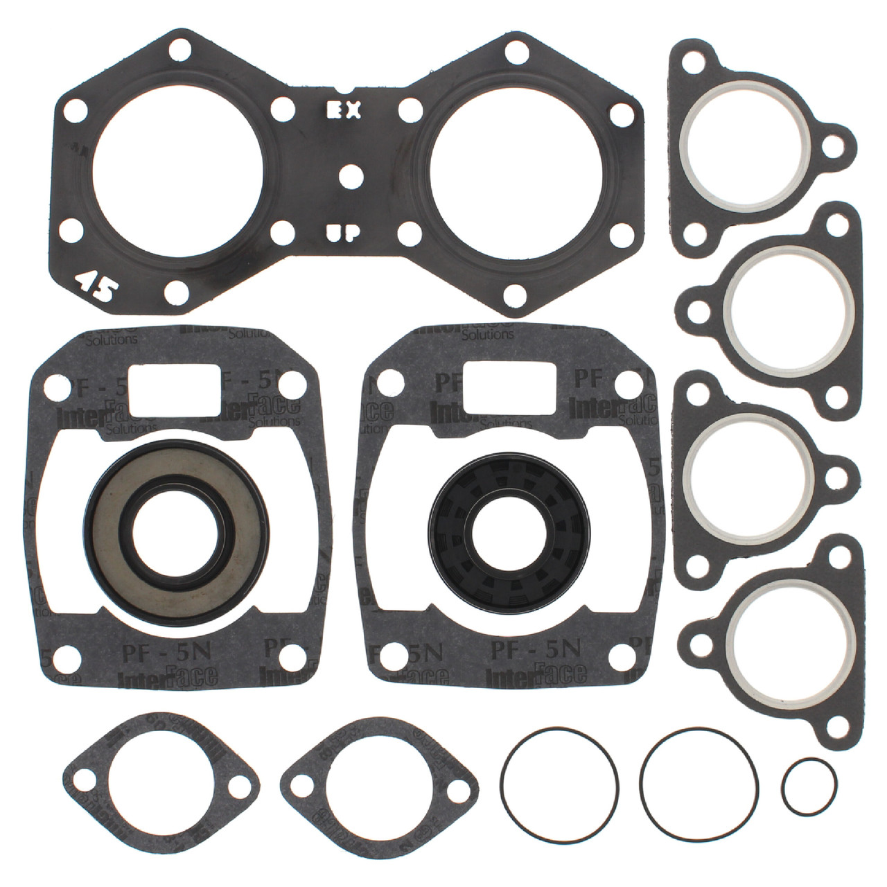 Winderosa New Small/Medium Gasket Set for Polaris Snowmobiles, 12-4049