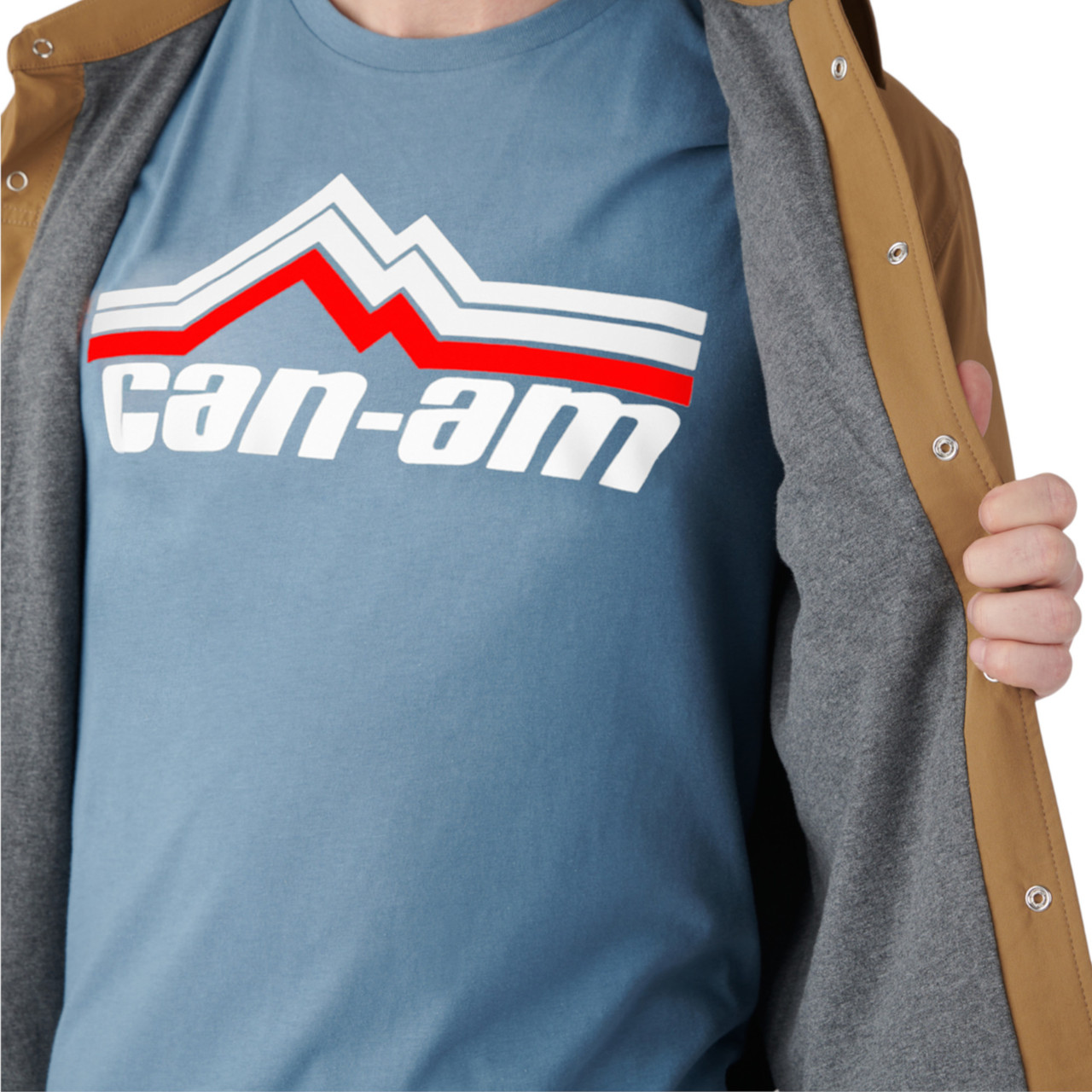 Can-Am New OEM, Men's Medium Stretchable Acrylic Utility Overshirt, 4547880605