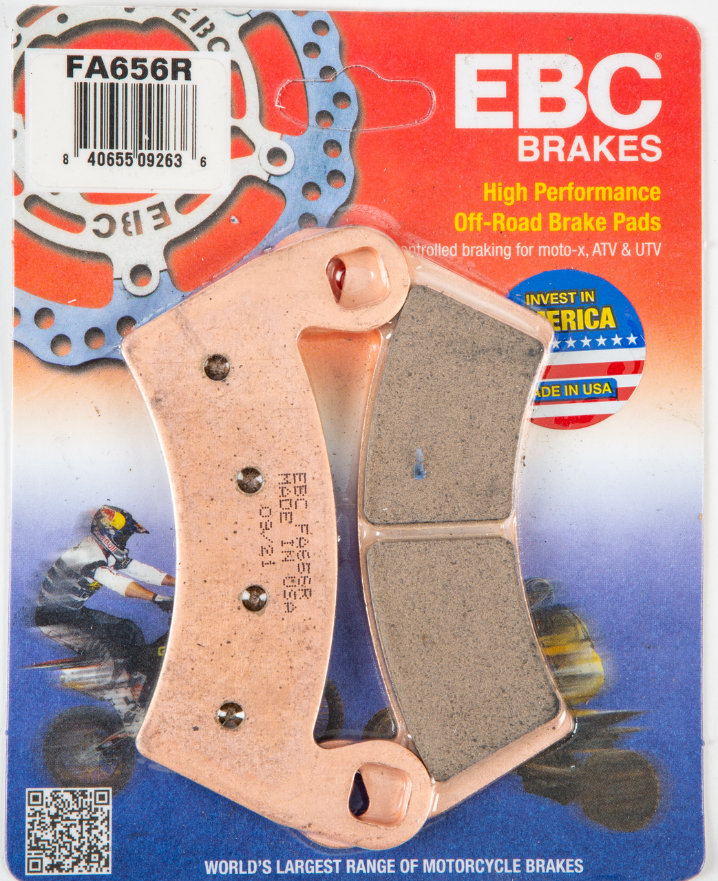 EBC Standard Brake Pads, 15-656R