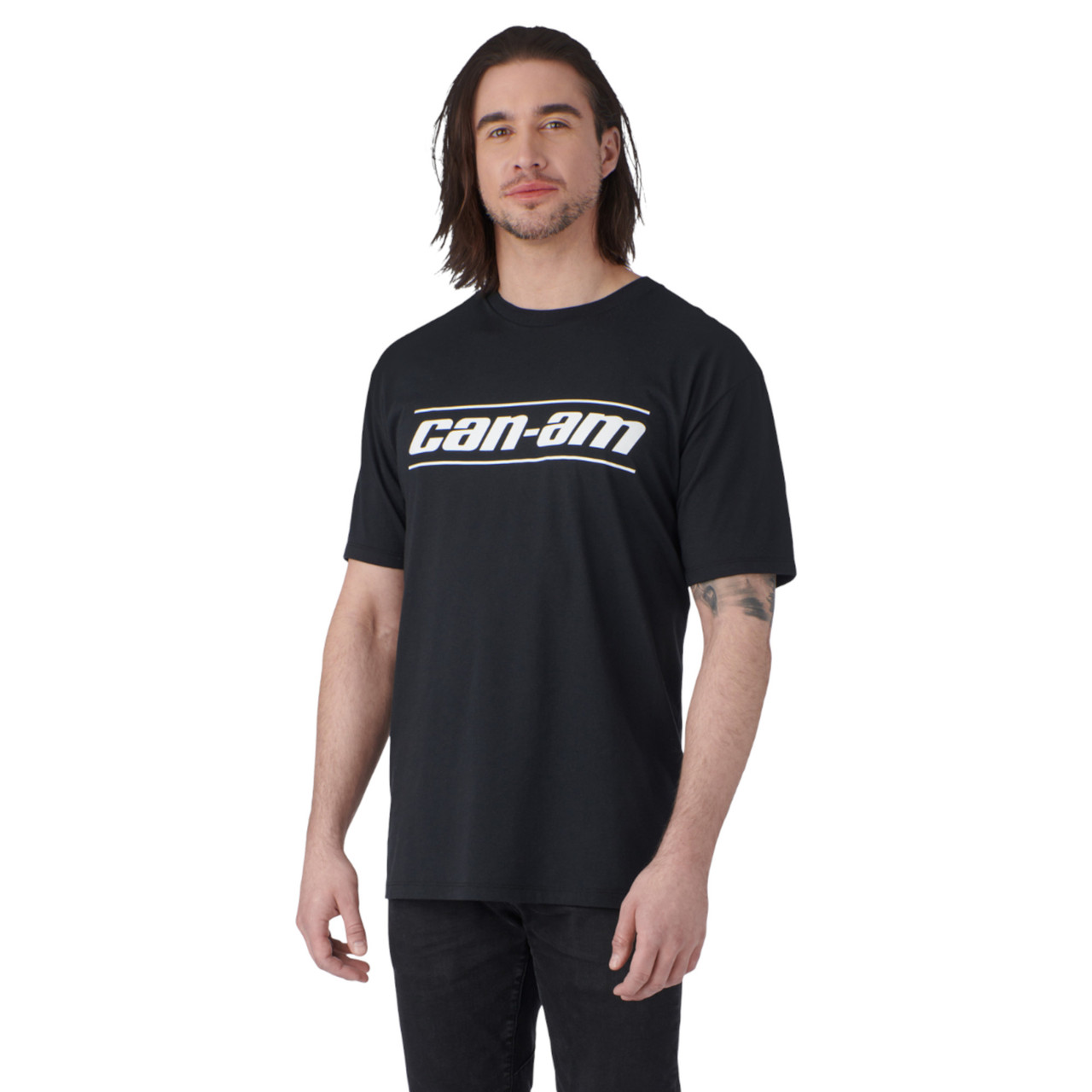 Can-Am New OEM, Men's Small Cotton Signature Branded T-Shirt, 4547540490