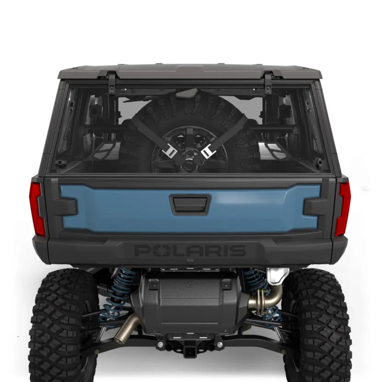 Polaris OEM Lock & Ride MAX Spare Tire Carrier, 2889336-458