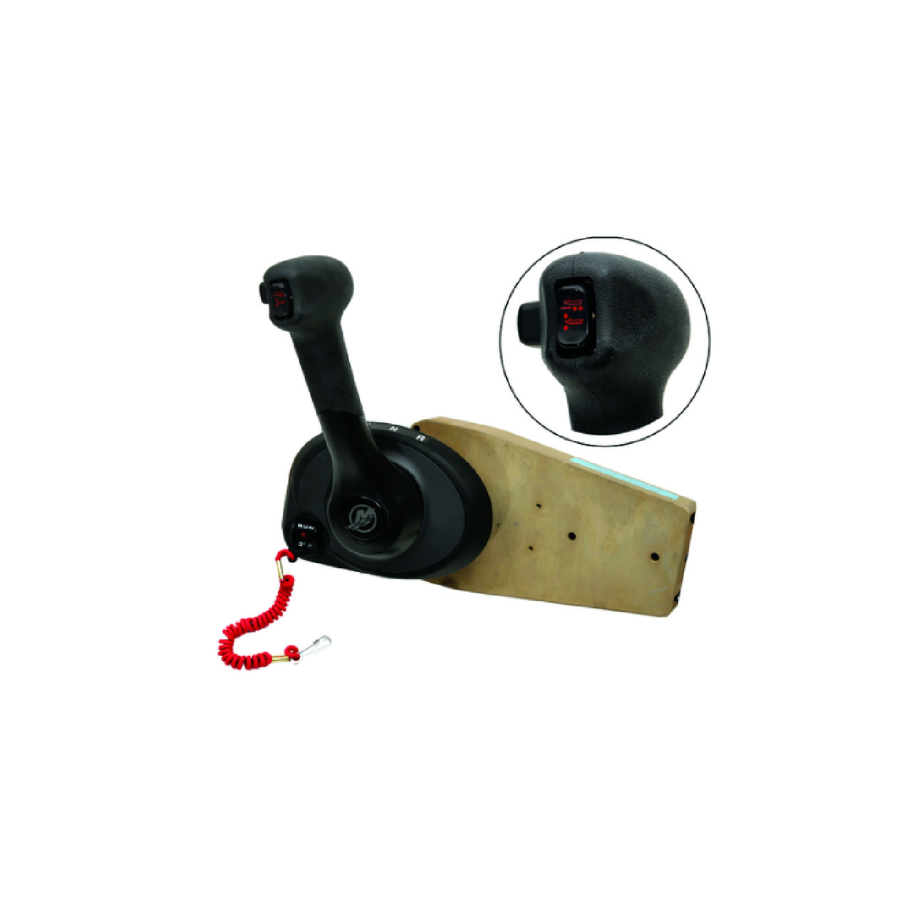 Mercury New OEM Mercruiser Remote Control Gen II Finger Release, 8M0011214