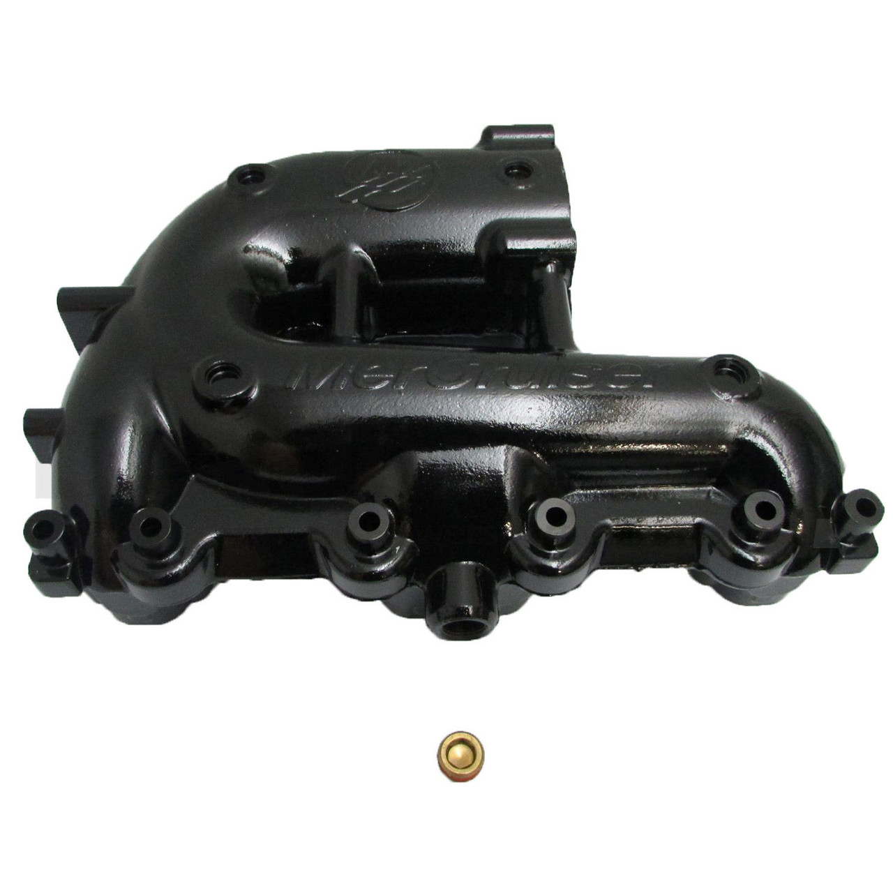 Mercury Mercruiser New OEM Port Side Exhaust Manifold 8M0103774; 879288A04