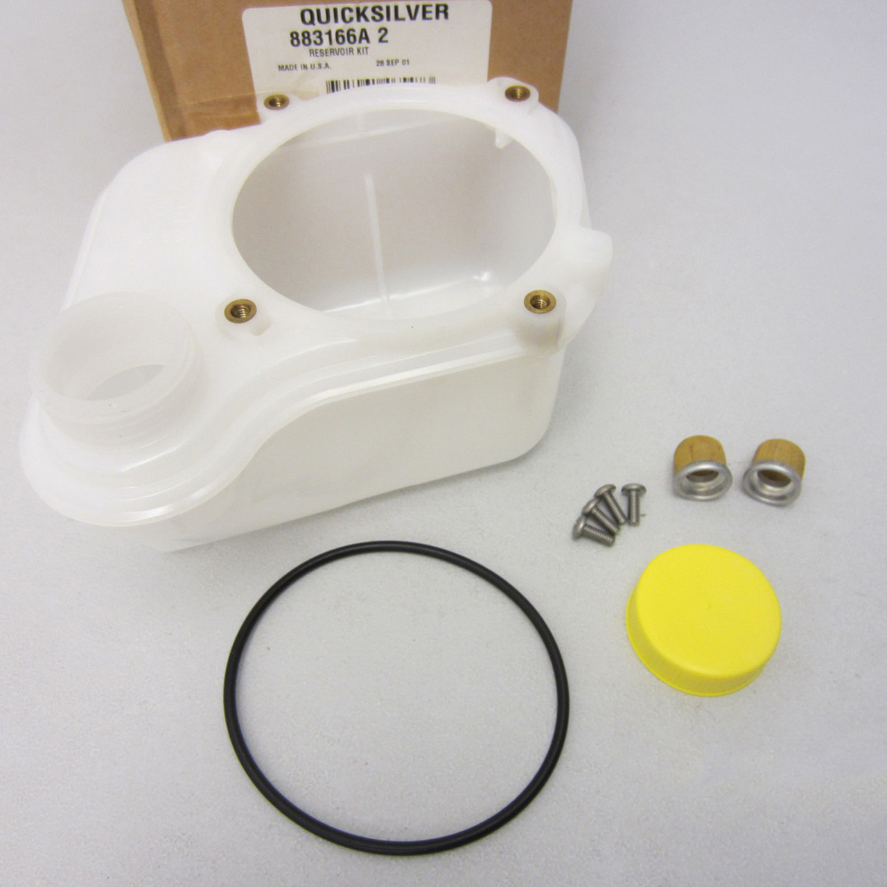 Mercruiser New OEM Factory Trim & Tilt Pump Reservoir Kit 883166A2 Alpha Bravo