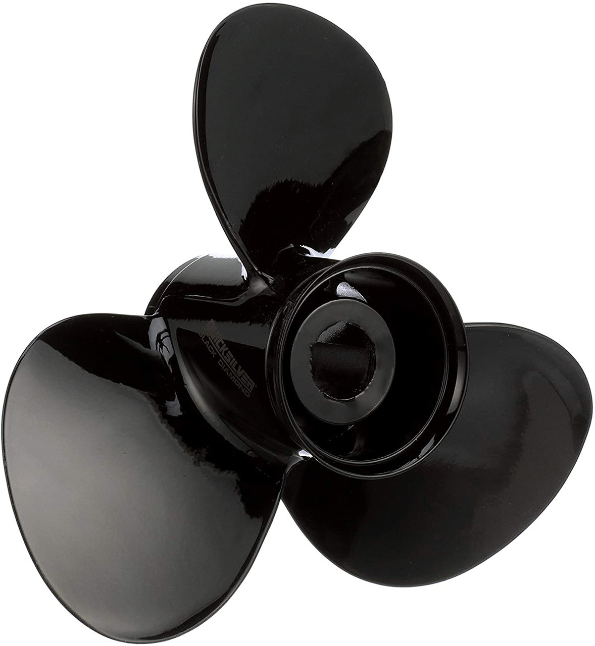 Mercury New OEM Aluminum Quicksilver Black Diamond 3-Blade 21" Propeller QA1918X