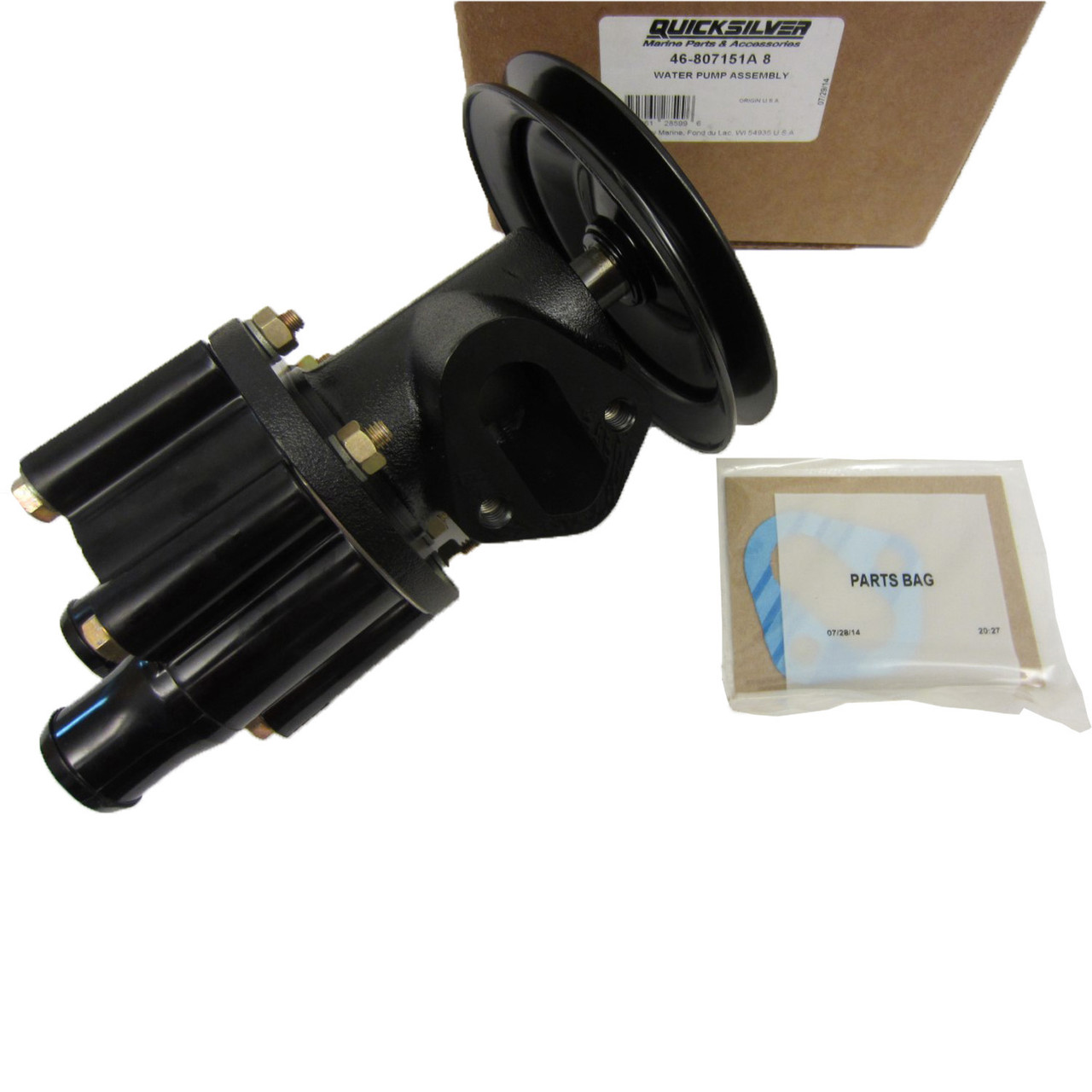 Mercury/Mercruiser New OEM RAW WATER PUMP SEAWATER 7.4L 8.2L 502ci 46-807151A8