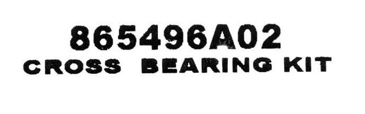 Mercury Marine / Mercruiser New OEM Cross Bearing Kit, 865496A02