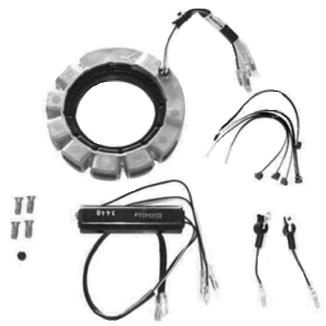 Mercury Marine Mercruiser New OEM Red Stator Kit, Outboard Motor, 398